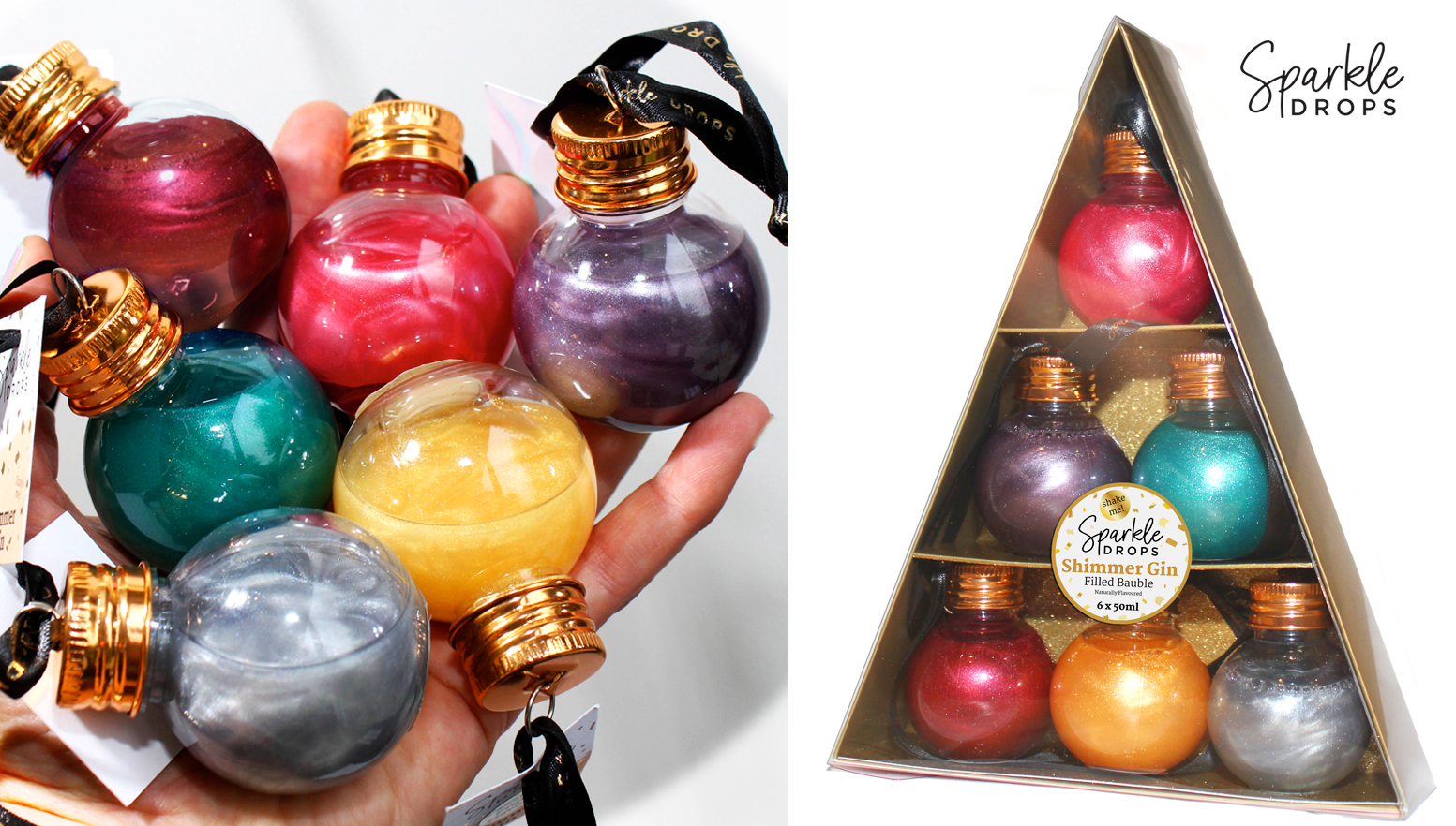 Sparkle Drops Baubles