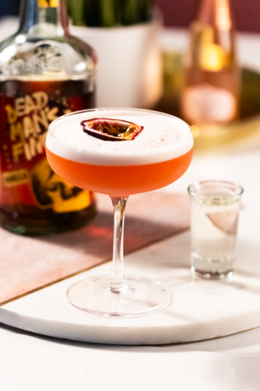 Vanilla Rum Pornstar Martini