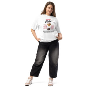 Pornstar Martini Oversized Heavyweight T-Shirt