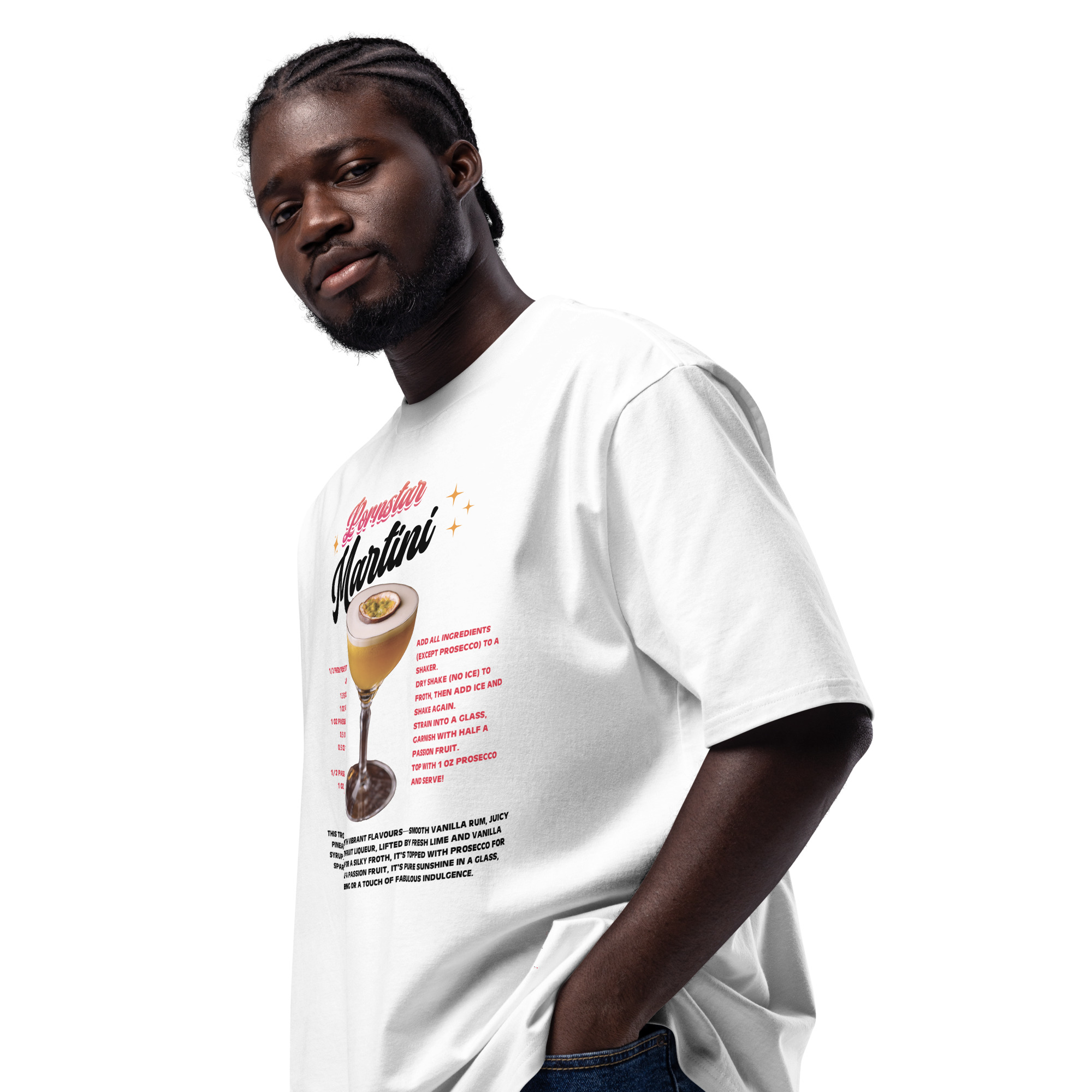 Pornstar Martini Oversized Heavyweight T-Shirt - Image 10