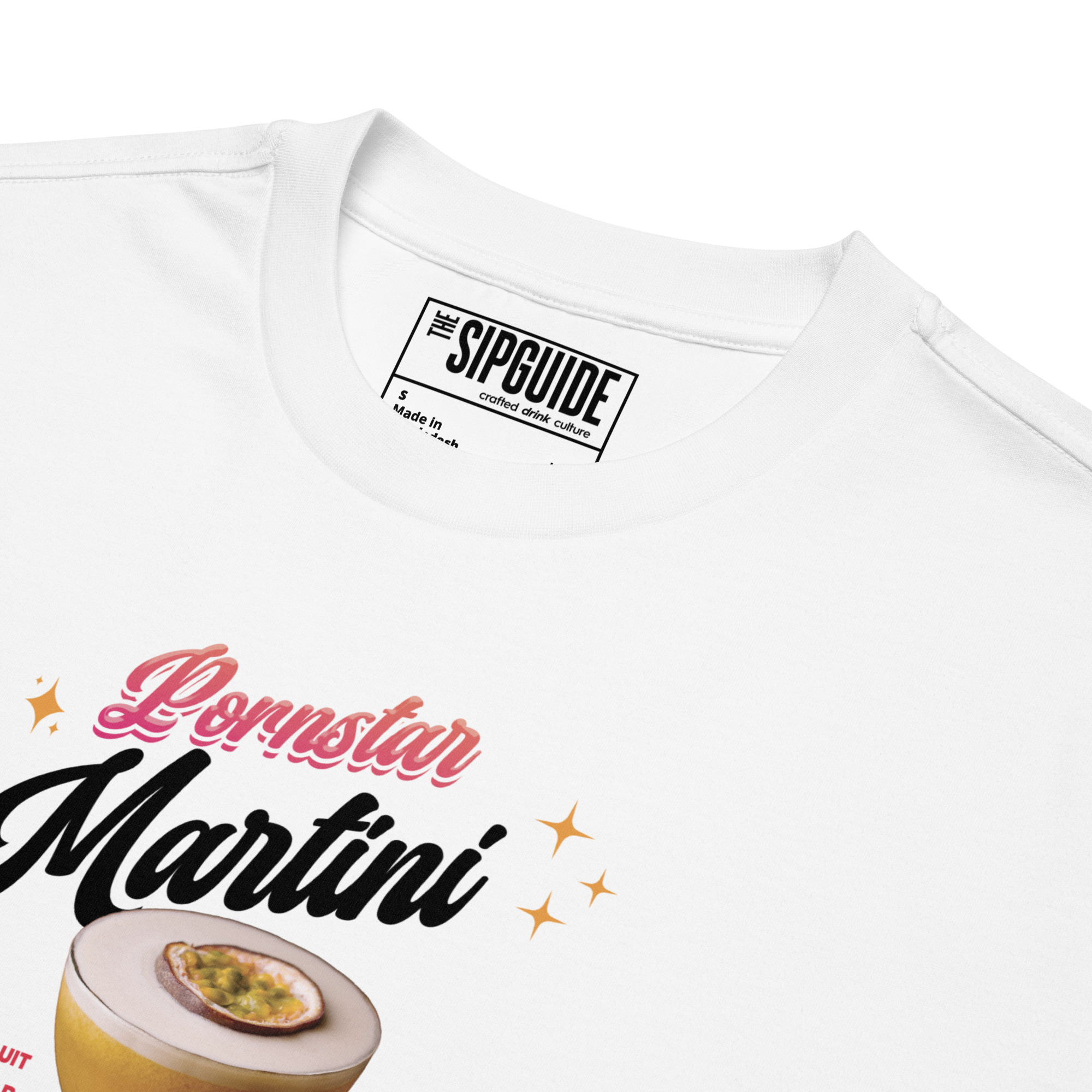 Pornstar Martini Oversized Heavyweight T-Shirt - Image 2