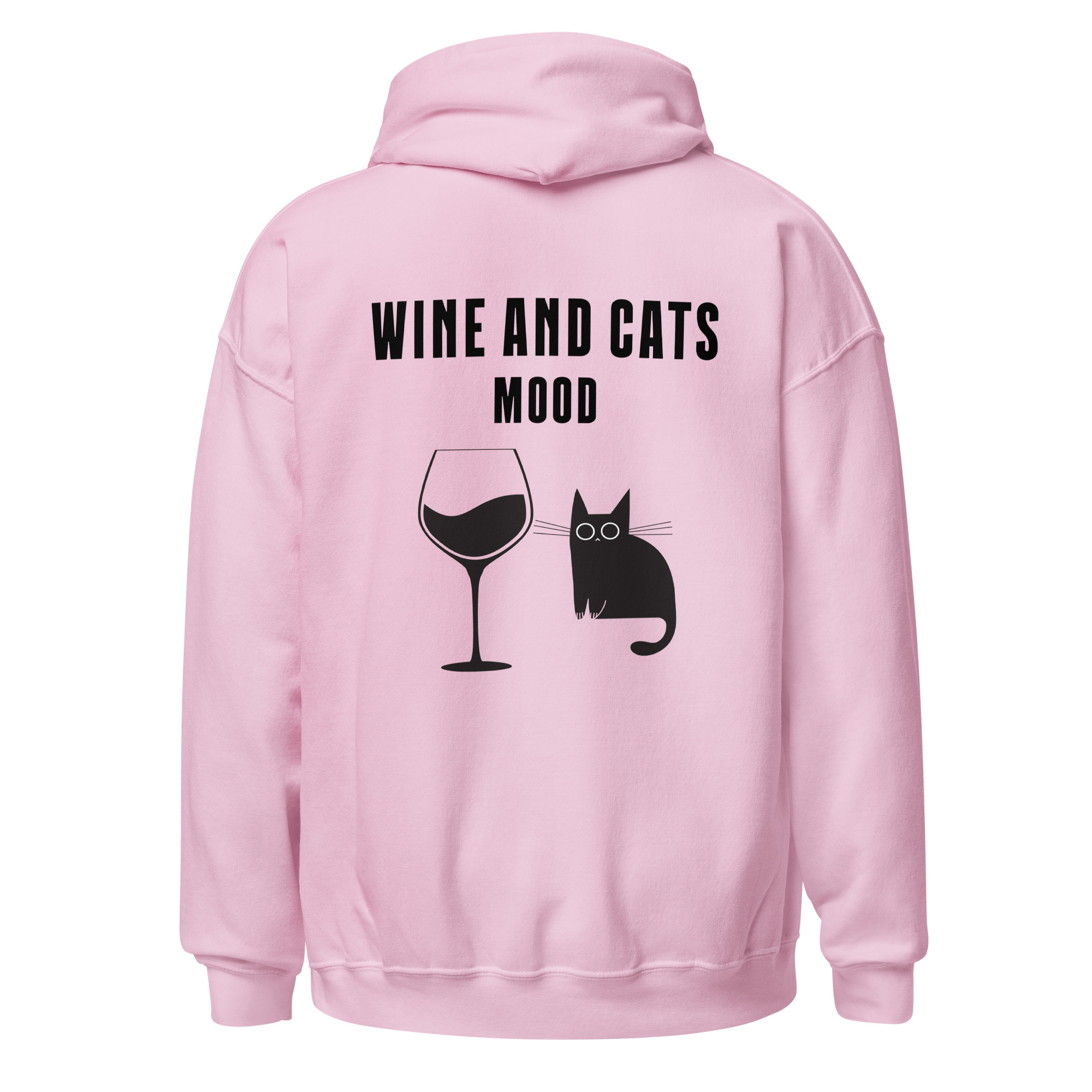 Wine & Cats Mood Premium Hoodie - Image 5
