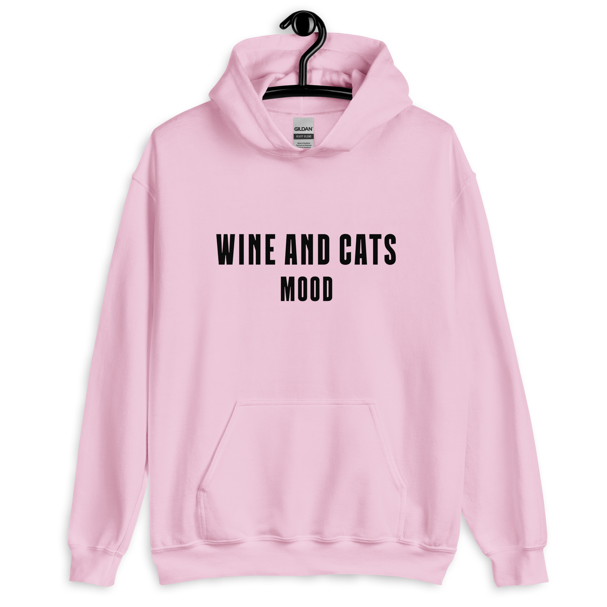 Wine & Cats Mood Premium Hoodie - Image 7