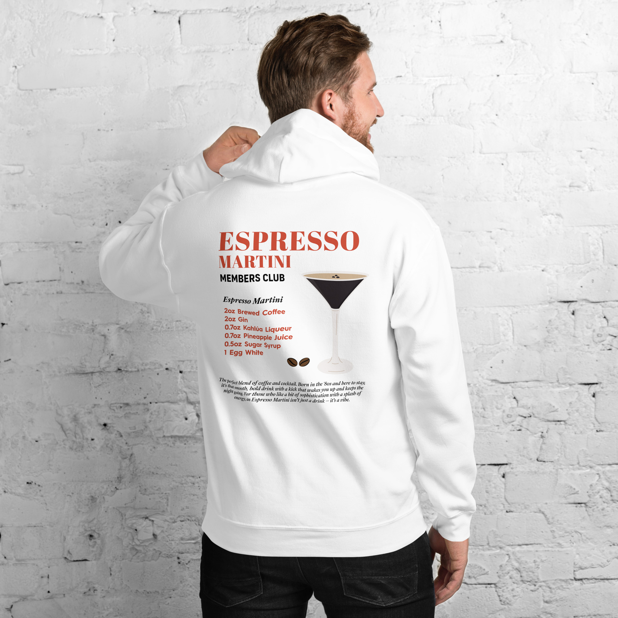Espresso Martini Members Club Unisex Hoodie - Image 11
