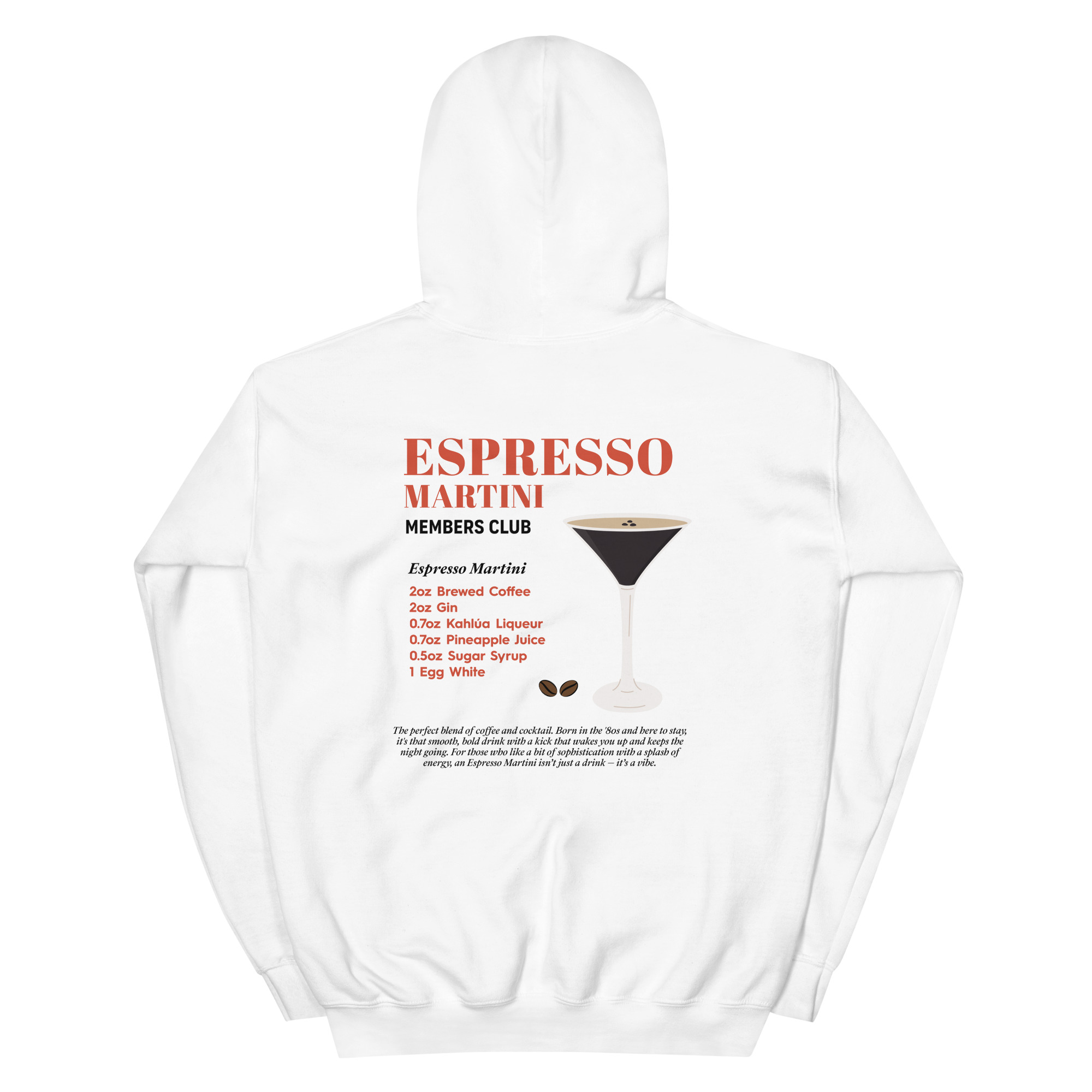 Espresso Martini Members Club Unisex Hoodie - Image 12