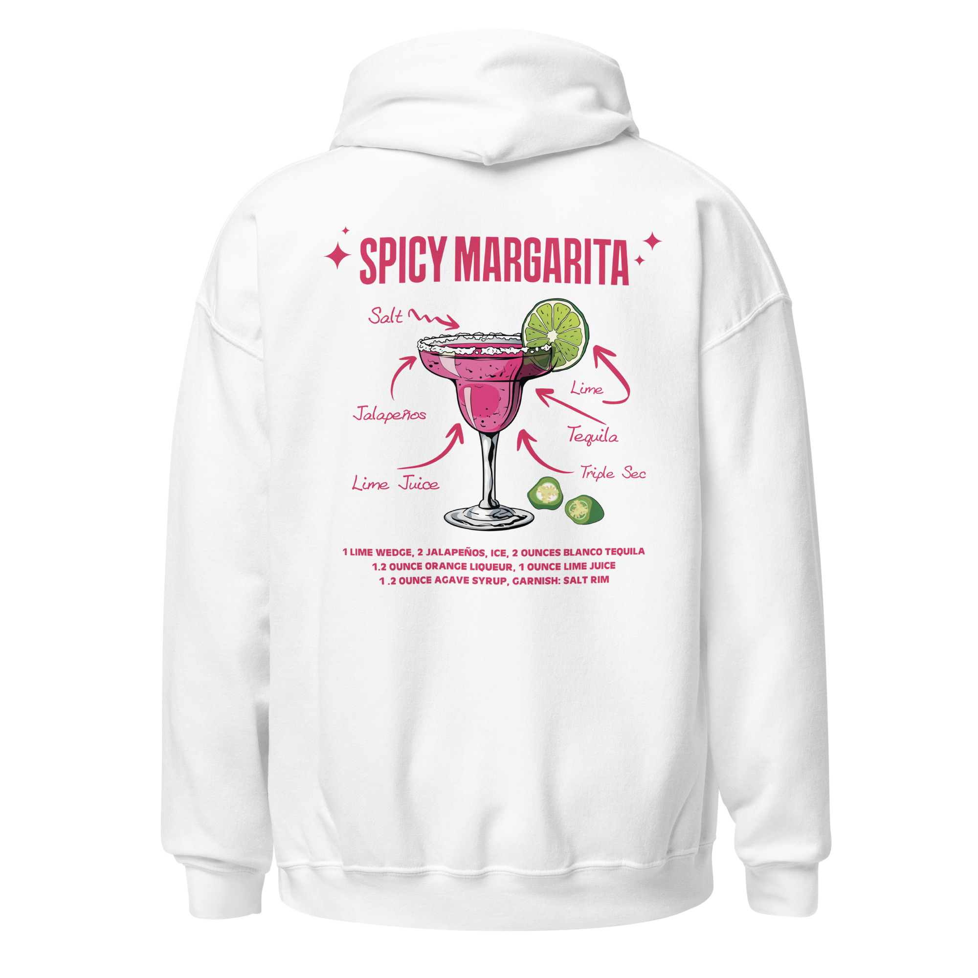 Mas Tequila Por Favor! Spicy Margarita Premium Hoodie