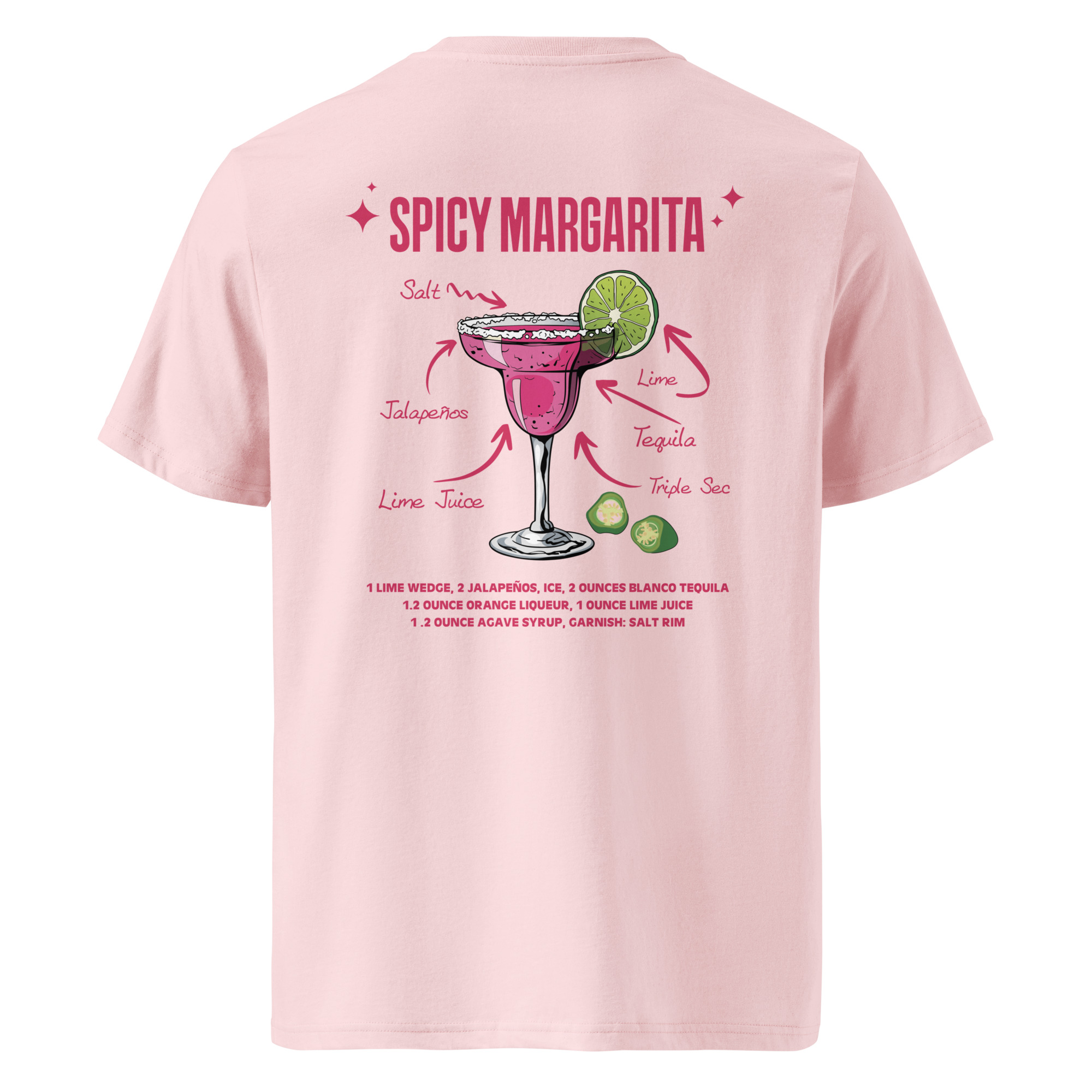 Mas Tequila Por Favor Organic Cotton T-Shirt - Image 3