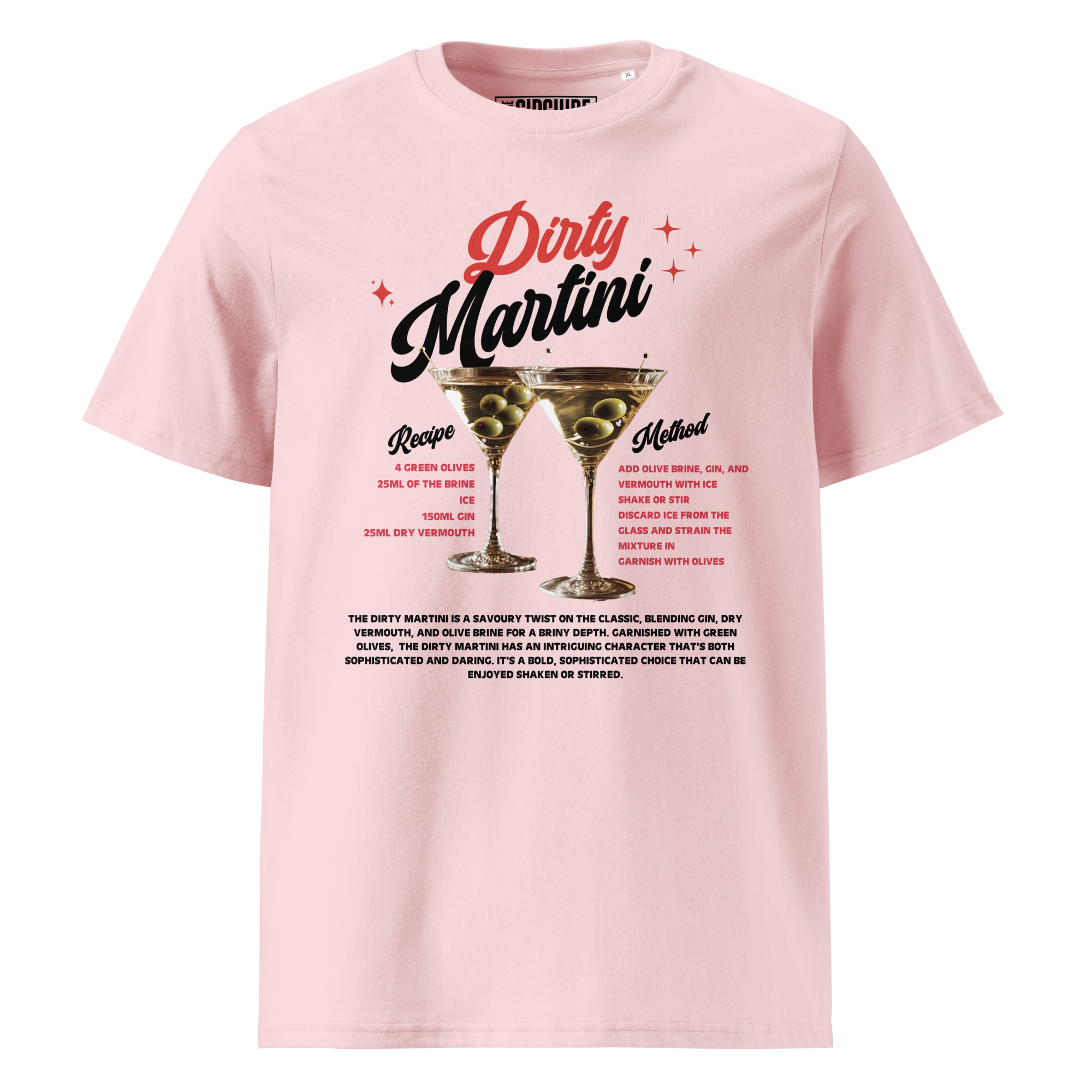 Dirty Martini Organic Cotton T-Shirt - Image 4