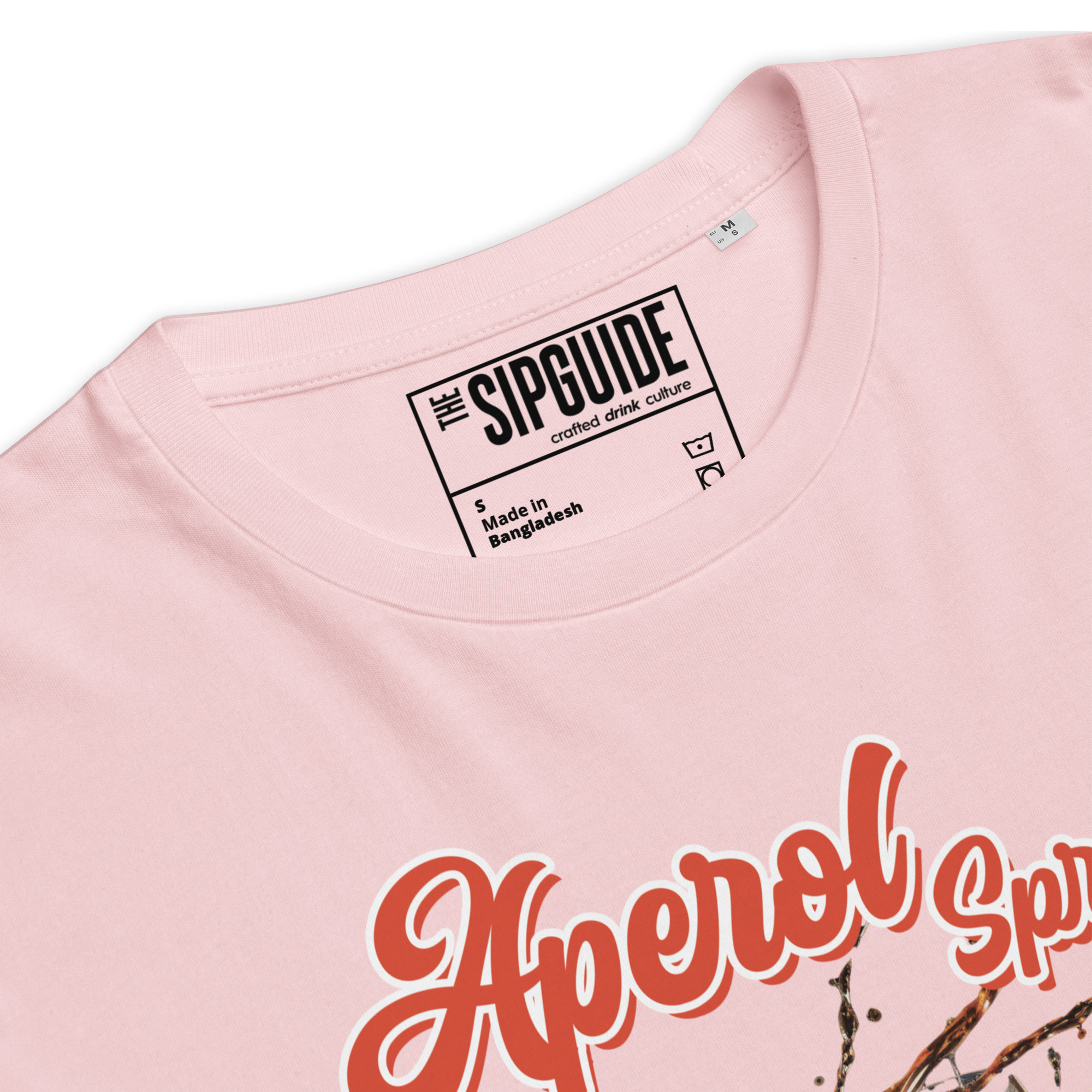 Aperol Spritz Organic Cotton T-Shirt - Image 6