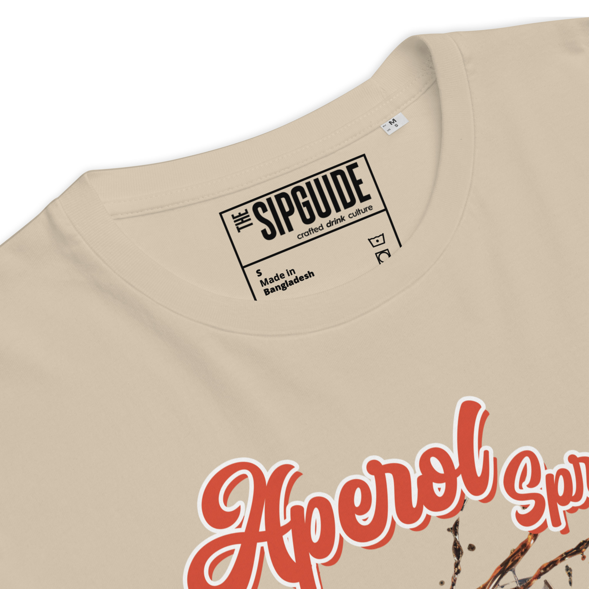 Aperol Spritz Organic Cotton T-Shirt - Image 3