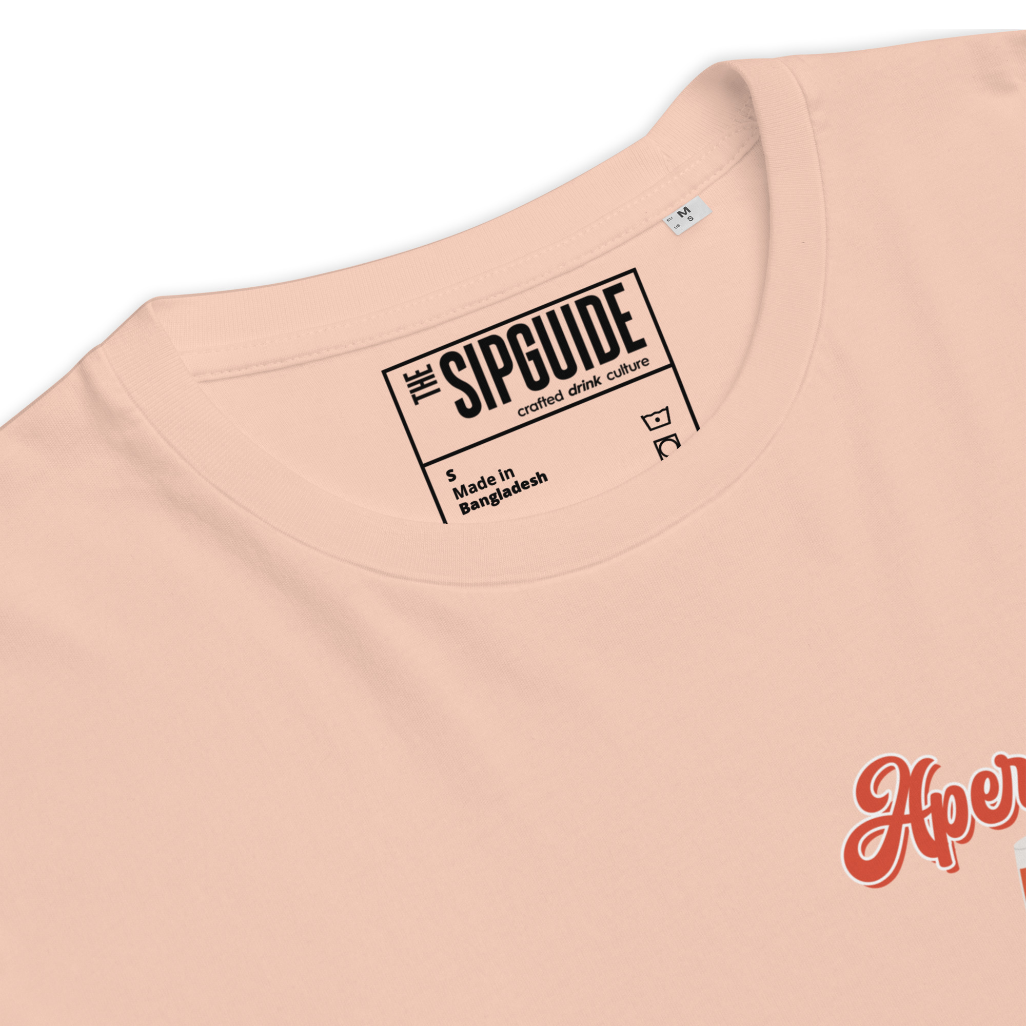 Aperol Spritz Por Favore Organic Cotton T-Shirt - Image 2