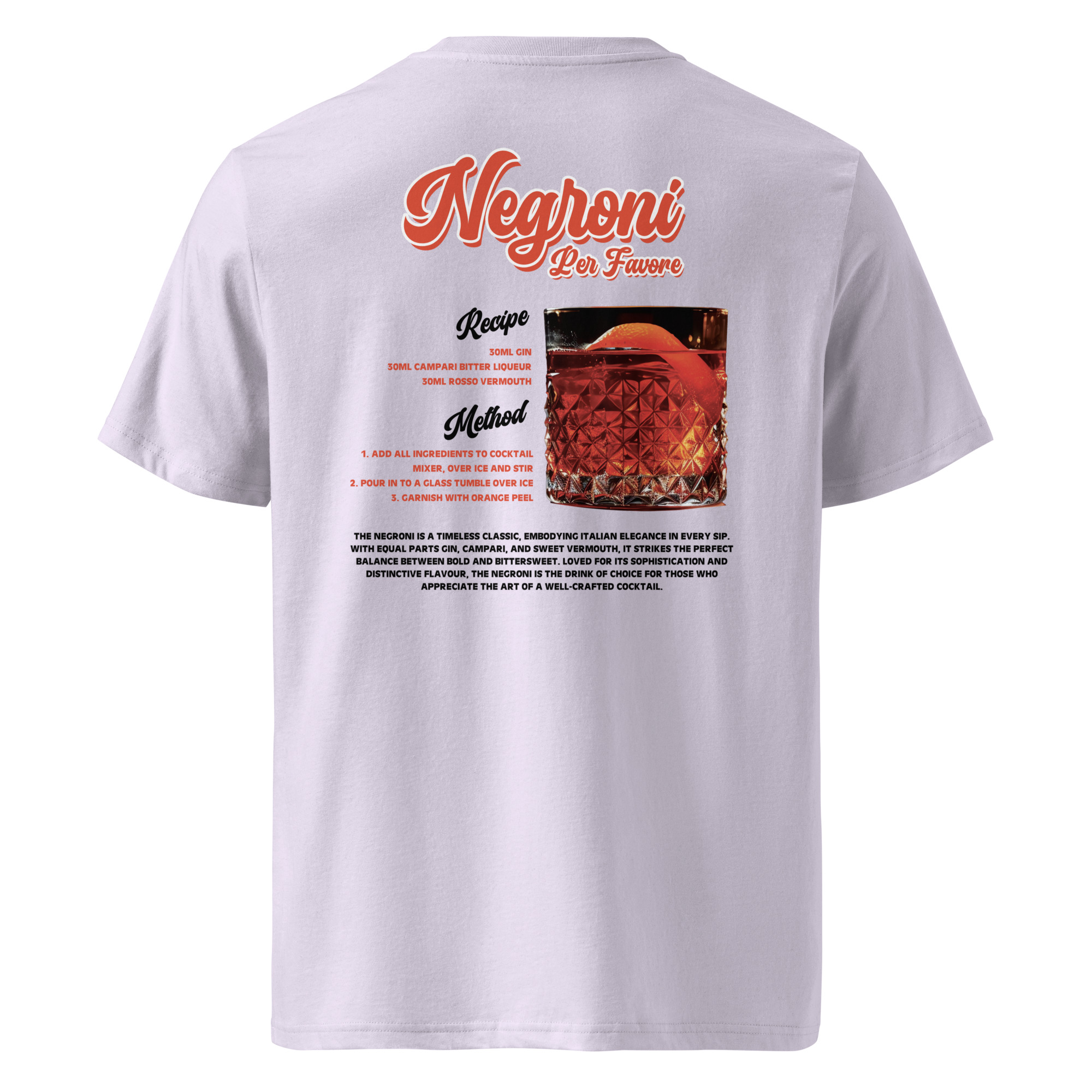 Nergroni Per Favore Organic Cotton T-Shirt Bright Colours - Image 9