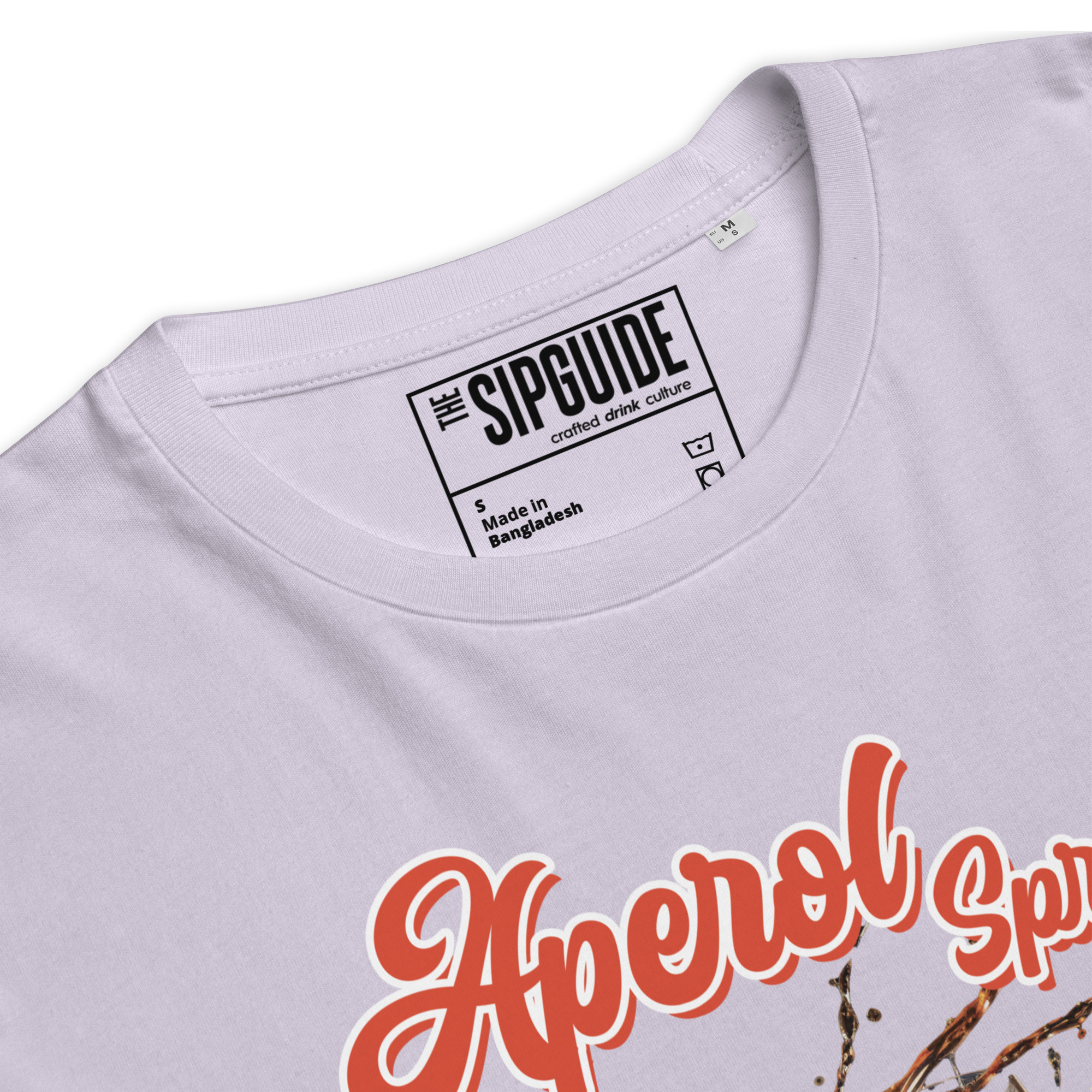 Aperol Spritz Organic Cotton T-Shirt - Image 8