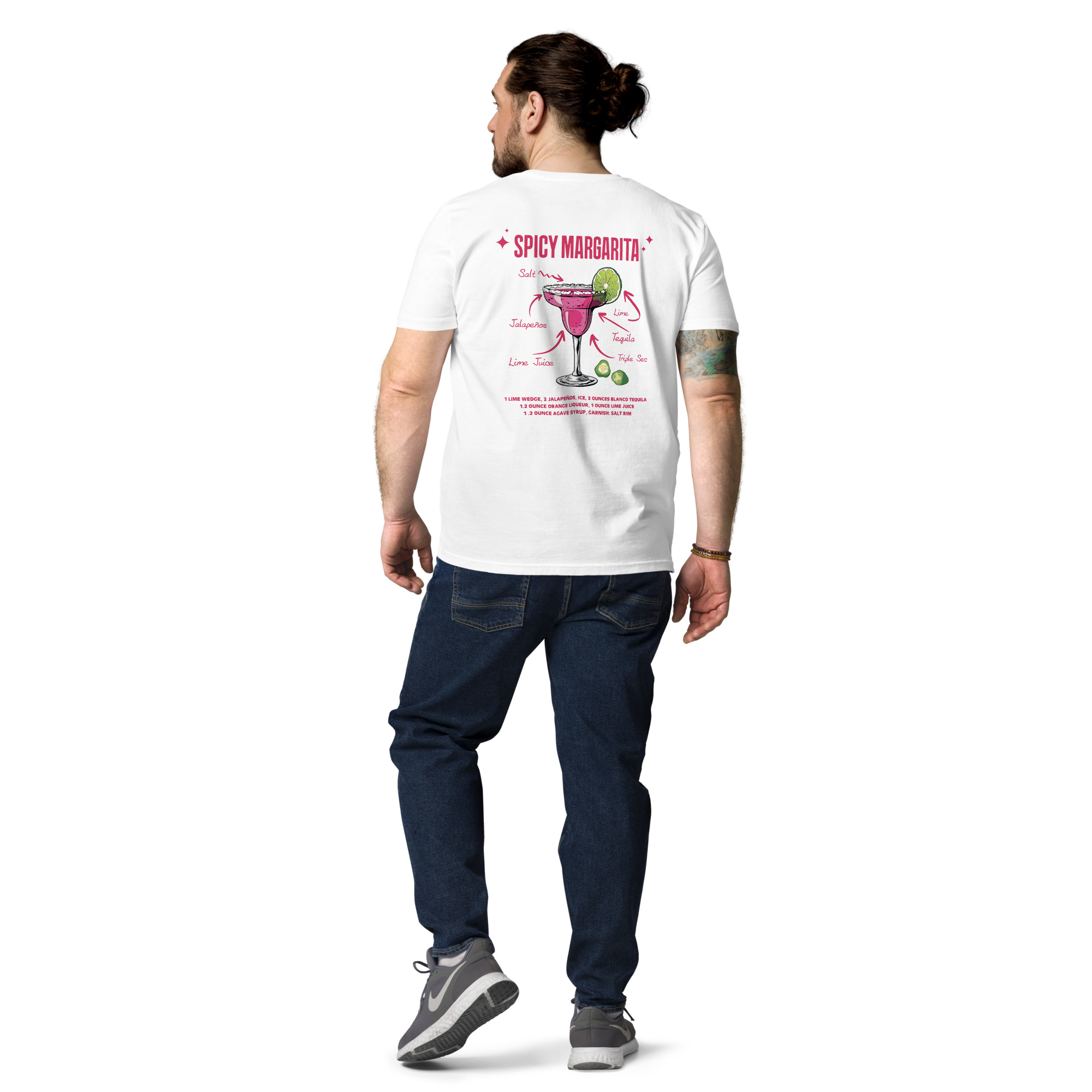 Mas Tequila Por Favor Organic Cotton T-Shirt - Image 8