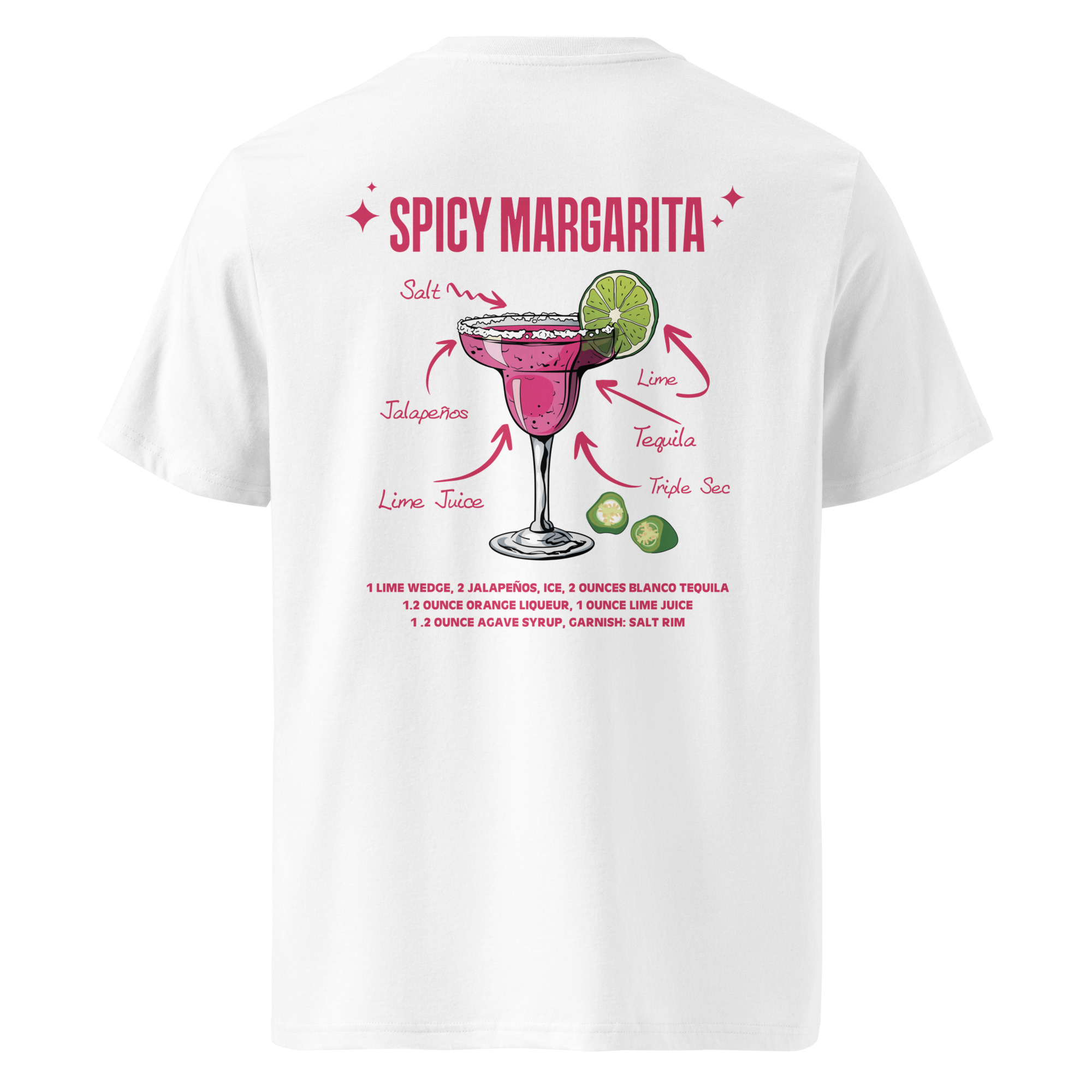 Mas Tequila Por Favor Organic Cotton T-Shirt