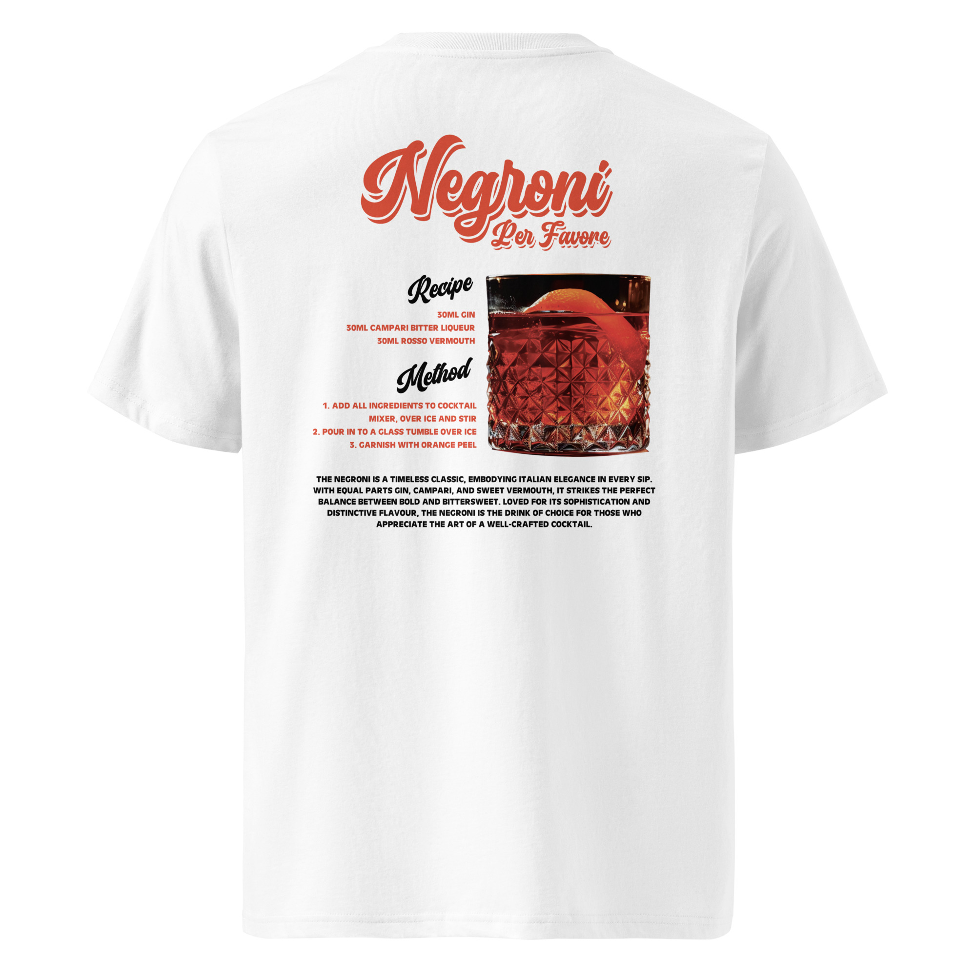 Nergroni Per Favore Organic Cotton T-Shirt Bright Colours - Image 11