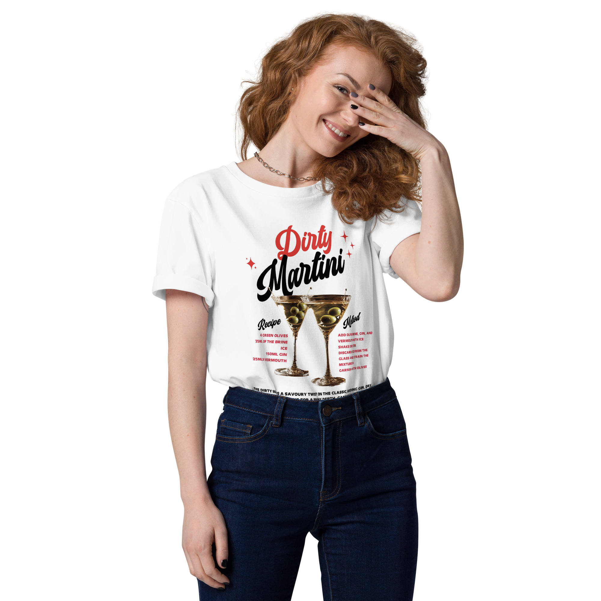 Dirty Martini Organic Cotton T-Shirt - Image 9