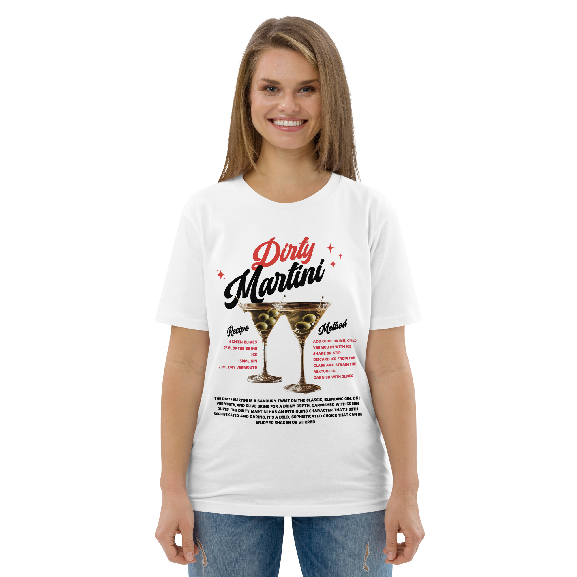 Dirty Martini Organic Cotton T-Shirt - Image 12