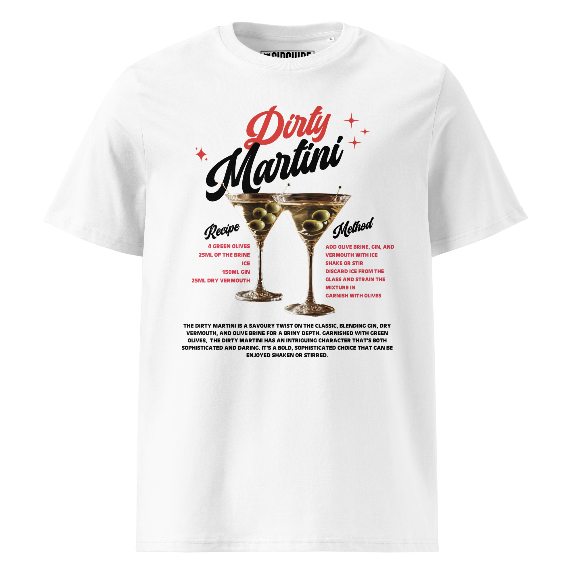 Dirty Martini Organic Cotton T-Shirt - Image 9