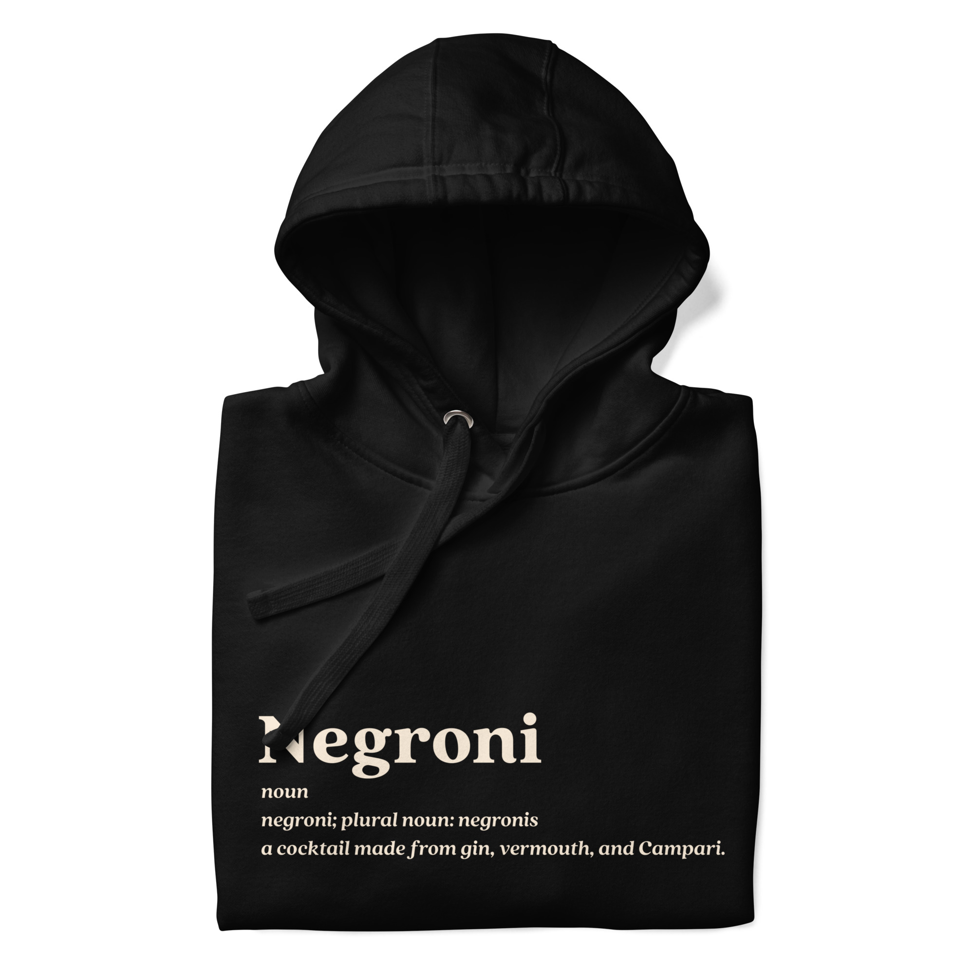 Negroni Definition Cocktail Premium Cozy Hoodie - Image 6
