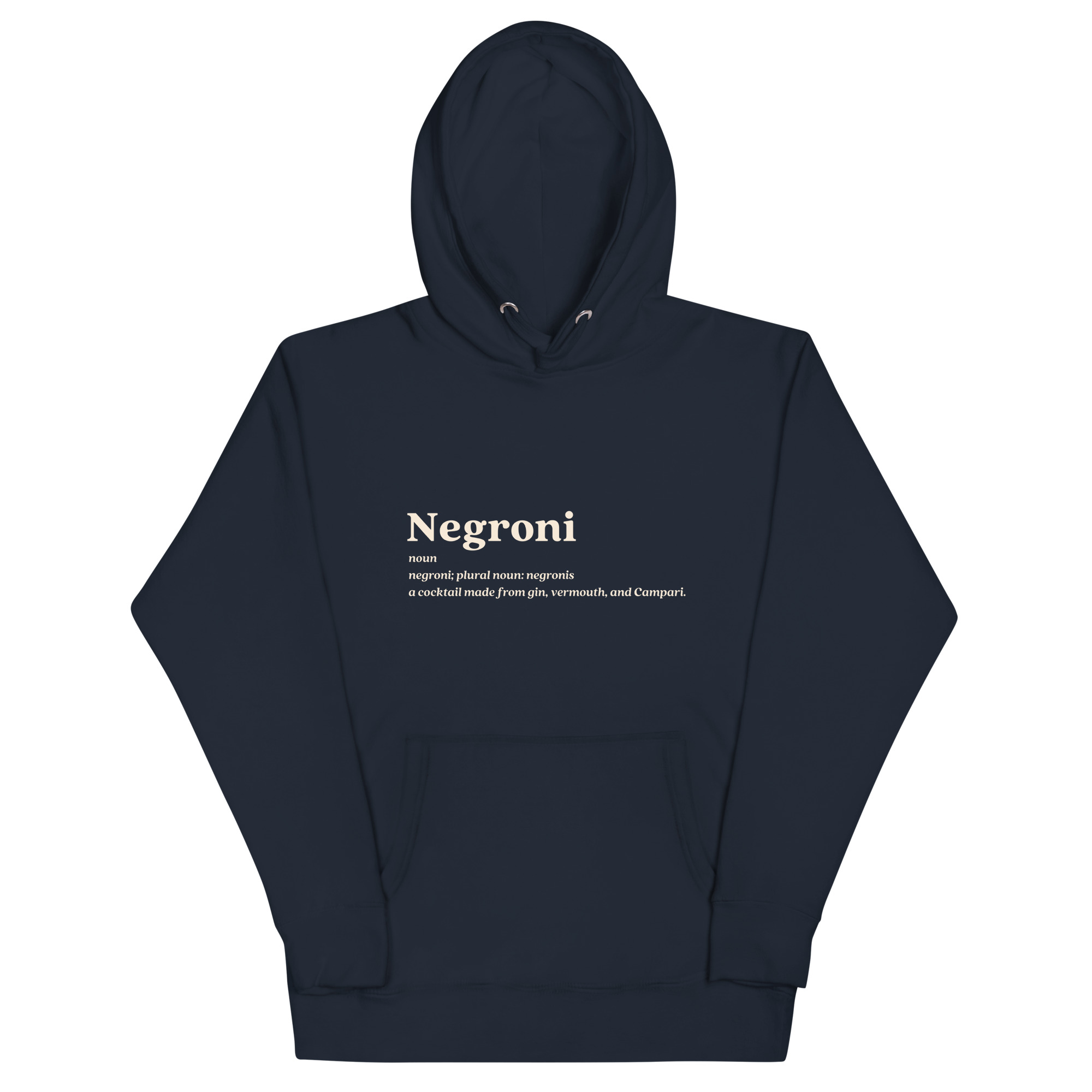 Negroni Definition Cocktail Premium Cozy Hoodie - Image 9